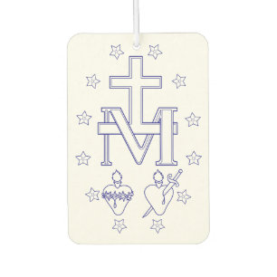 Désodorisant Pour Voiture Médaille de Notre-Dame des Grâces