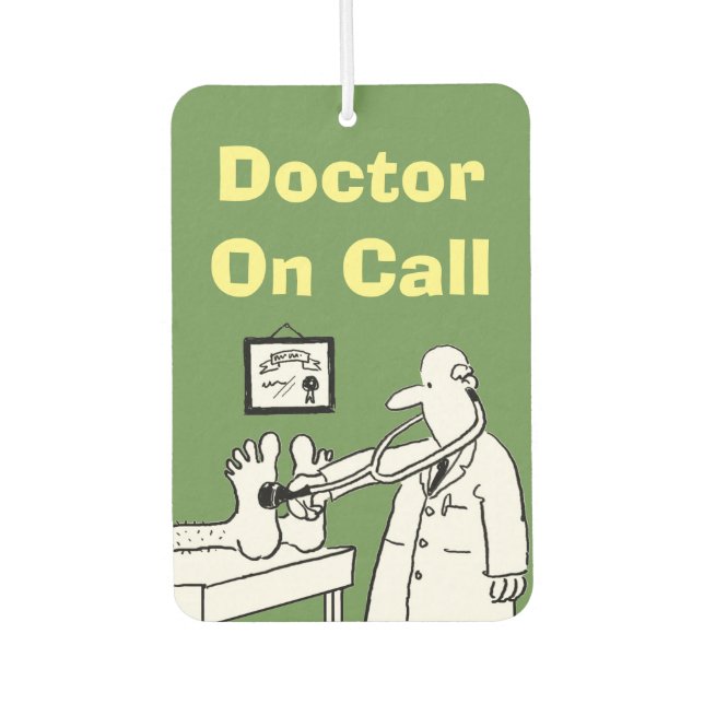 Désodorisant Pour Voiture Médecin sur appel (Devant)