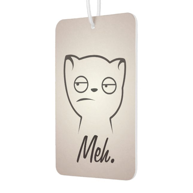 Désodorisant Pour Voiture Meh Chat Voiture Air Freshener (Gauche)