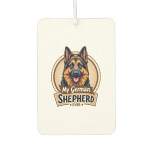 Désodorisant Pour Voiture Meilleur Ami Pour Toujours Mon Shepherd Allemand V