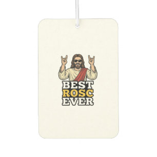 Désodorisant Pour Voiture Meilleur Rosc Ever Vintage Rock Main Religieuse Ch