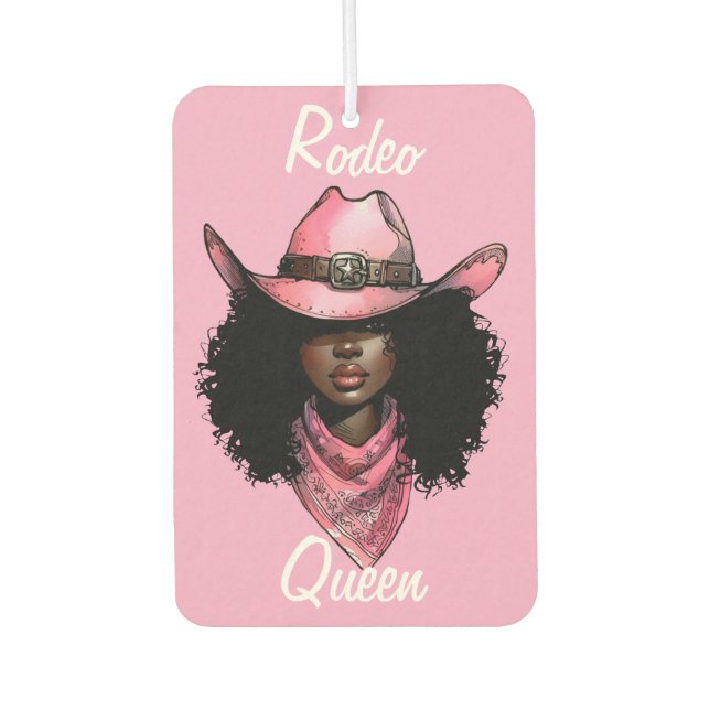 Désodorisant Pour Voiture Melanin Rodeo Queen (Devant)