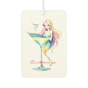 Désodorisant Pour Voiture Mermaid Martini Girl Thunder_Cove