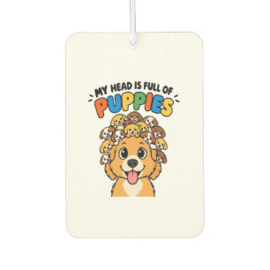 Désodorisant Pour Voiture Mignon Chien Medusa Mythologique Drôle Maillot de