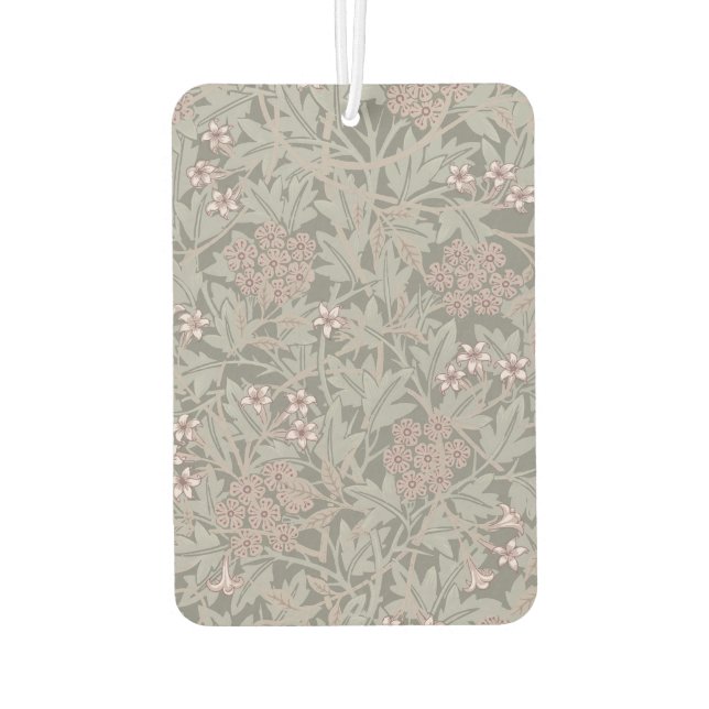 Désodorisant Pour Voiture Modèle de fleur de jasmin de William Morris (Dos)