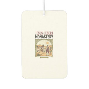Désodorisant Pour Voiture Monastère désertique de Jésus Monastère désertique