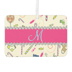Désodorisant Pour Voiture Monogramme sucre de canne