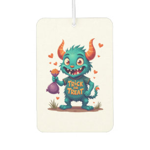 Désodorisant Pour Voiture Monstre de bonbons Trick or Treat � T-Shirt Hallow