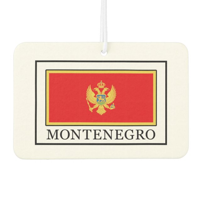 Désodorisant Pour Voiture Monténégro (Devant)