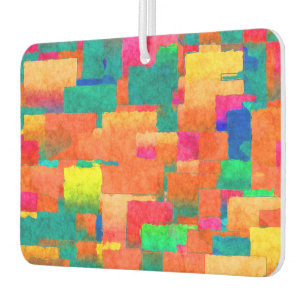 Désodorisant Pour Voiture Motif Abstrait coloré