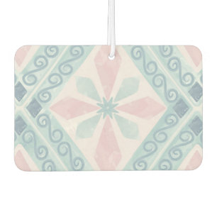 Désodorisant Pour Voiture motif bleu en forme de diamant