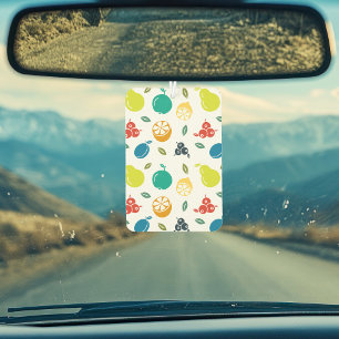 Désodorisant Pour Voiture Motif de fruits, Plum, Orange, Citron, Poire, Pomm