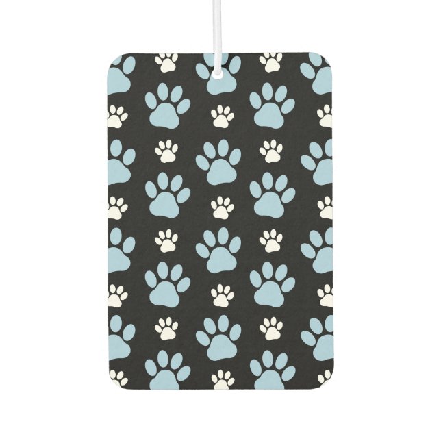 Désodorisant Pour Voiture Motif De Pailles, Paniers Bleus, Pailles De Chien, (Devant)