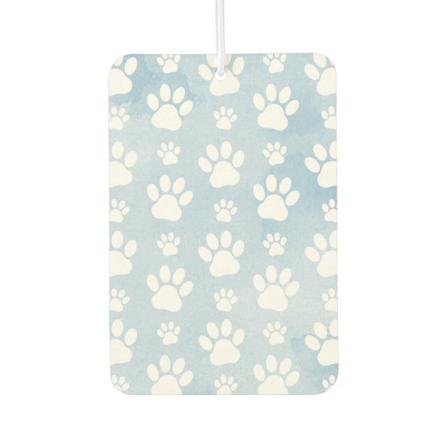 Désodorisant Pour Voiture Motif De Pâtes, Patrouilles Blanches, Aquarelles,  (Devant)