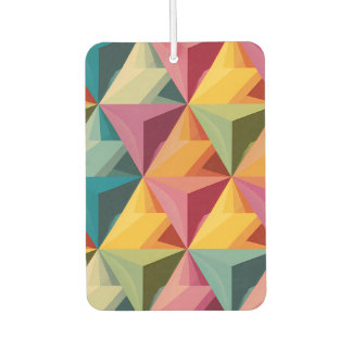 Désodorisant Pour Voiture Motif de triangle géométrique gras