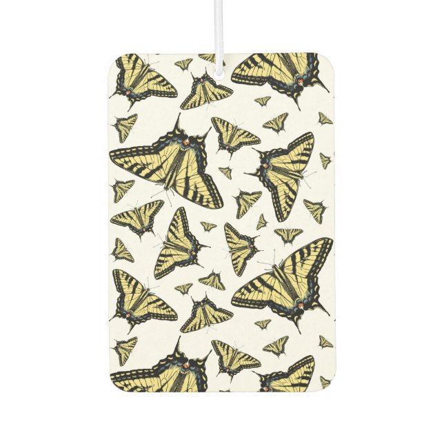 Désodorisant Pour Voiture Motif des papillons Southwest Yellow Swallowtail (Devant)