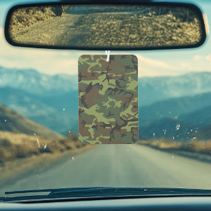 Désodorisant Pour Voiture Motif du Camouflage Vert, Motif militaire, Armée