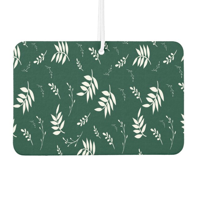 Désodorisant Pour Voiture motif feuille (Devant)