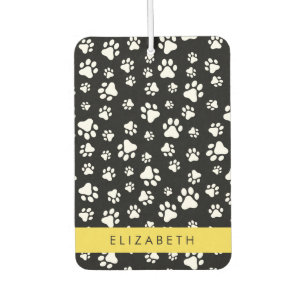 Désodorisant Pour Voiture Motif mâle, Patrouilles de chien, Noir et Blanc, V