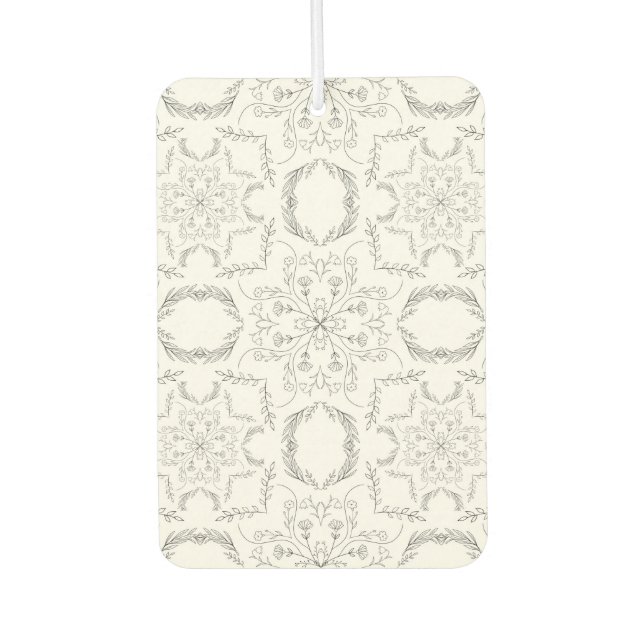 Désodorisant Pour Voiture Motif mandala (Devant)
