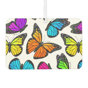 Désodorisant Pour Voiture Motif papillon Rainbow Monarch