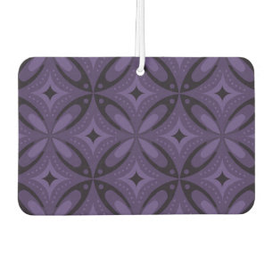 Désodorisant Pour Voiture Motif Rétro de Couleur Violet Foncé