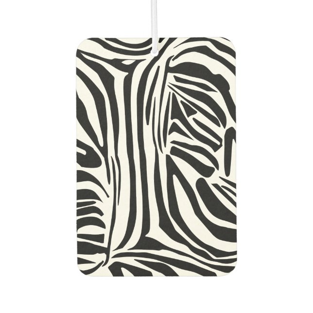 Désodorisant Pour Voiture Motif zèbre (Devant)