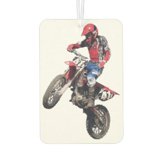 Désodorisant Pour Voiture Moto Cross Terre Rouge