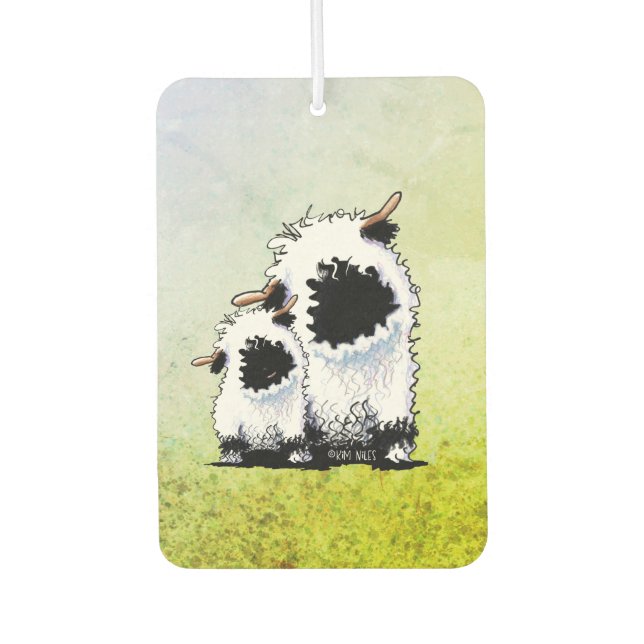Désodorisant Pour Voiture Mouton Valais Blacknose  (Devant)