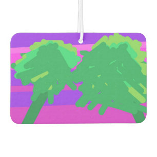 Désodorisant Pour Voiture Mt. Coucher de soleil rose vert pourpre