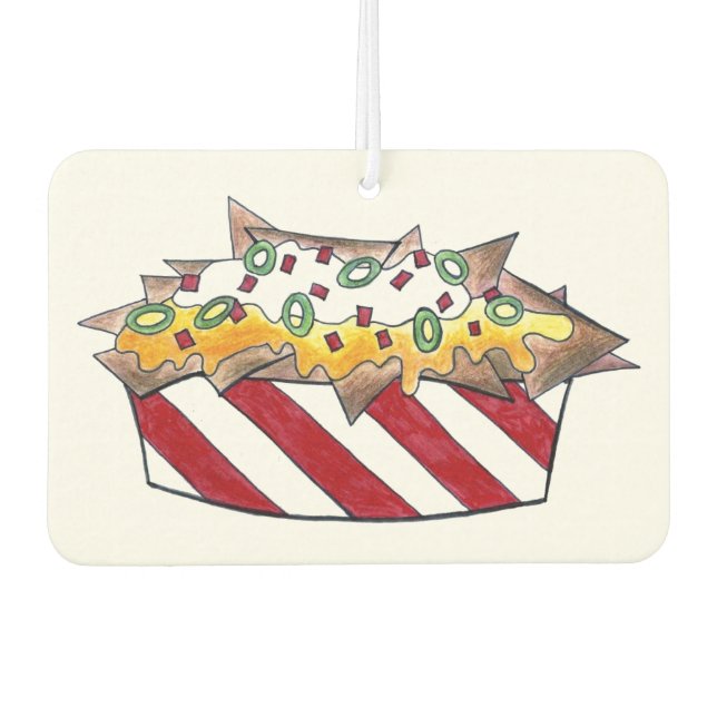 Désodorisant Pour Voiture Nacho Pas Votre Homme Fromage Nachos Drôle Foie Ca (Devant)