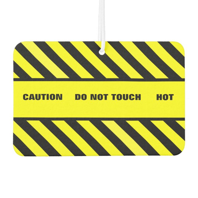 DÉSODORISANT POUR VOITURE NE TOUCHE PAS CHAUD (Devant)