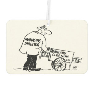 Désodorisant Pour Voiture Nettoyeur de fenêtre avec panier de nettoyage de f