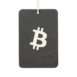Désodorisant Pour Voiture Neurone Bitcoin Noir