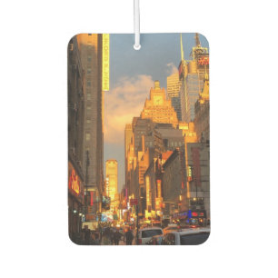Désodorisant Pour Voiture New York City New York Midtown Manhattan Sunset