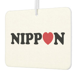 Désodorisant Pour Voiture Nippon Love Heart