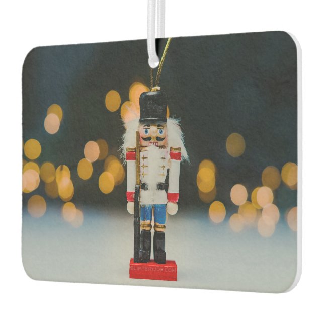 Désodorisant Pour Voiture Noël SlipperyJoe nutcracker figurine ornement (Gauche)