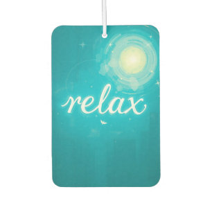 Désodorisant Pour Voiture Nom : Blue Relax Design