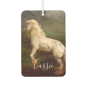 Désodorisant Pour Voiture Nom du monogramme du cheval d'élevage