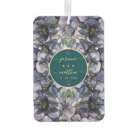 Noms de couple de mariage floraux noirs lunatiques
