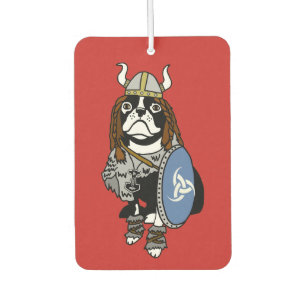 Désodorisant Pour Voiture Norse Viking Guerrier Chien