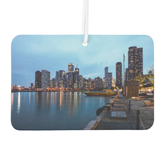 Désodorisant Pour Voiture Nuit À Navy Pier (Dos)