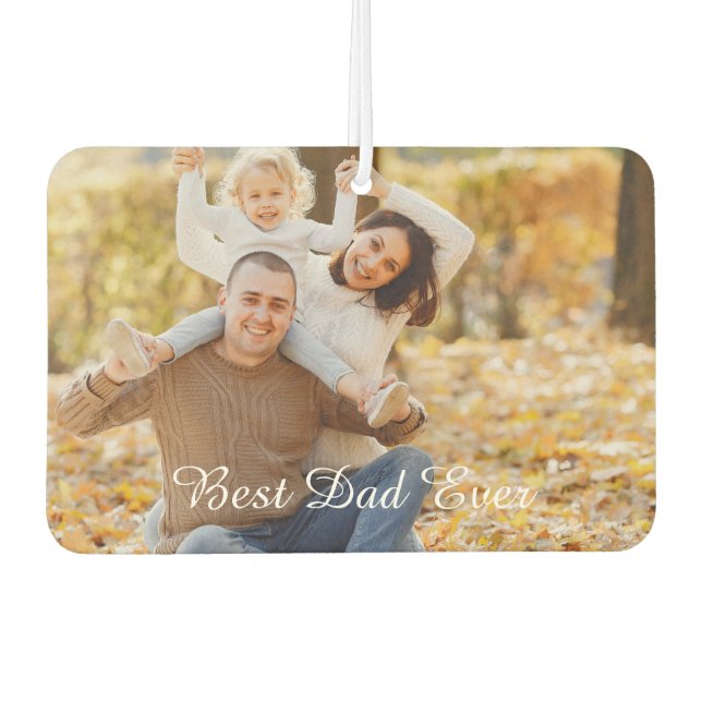 Désodorisant Pour Voiture Objet-souvenir personnalisable avec photo et texte (Devant)