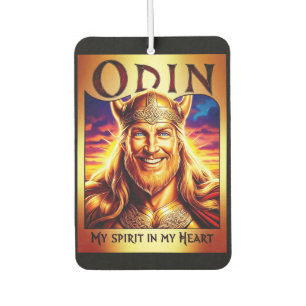 DÉSODORISANT POUR VOITURE ODIN, MY SPIRIT DANS MY HEART.