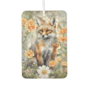 Désodorisant Pour Voiture OEuvre d'aquarelle Fox