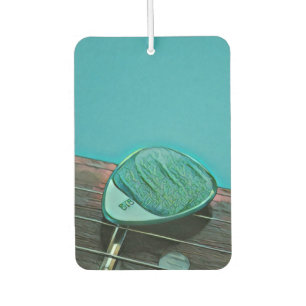 Désodorisant Pour Voiture OEuvre de guitare rétro vintage pour guitariste