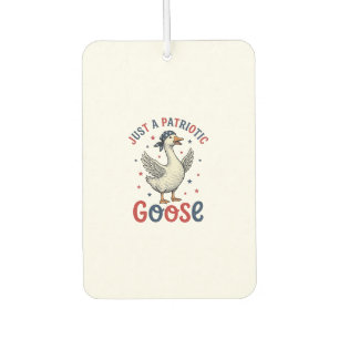 Désodorisant Pour Voiture Oie patriotique vintage quatrième juillet chemise