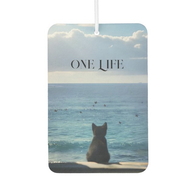 Désodorisant Pour Voiture One Life Cat parfum  (Devant)