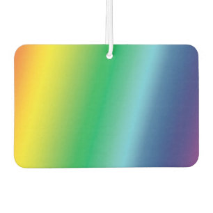 Désodorisant Pour Voiture orgueil arc-en-ciel couleurs motif lgbtq, air fres