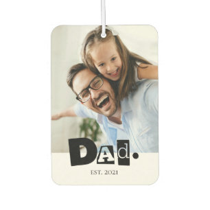 Désodorisant Pour Voiture Papa a établi une photo de famille moderne personn